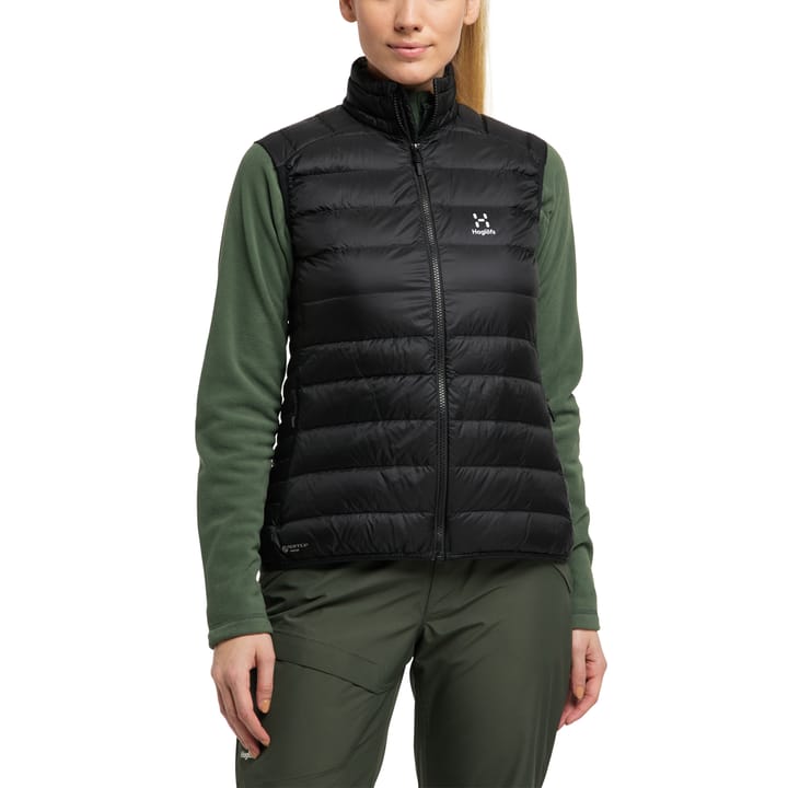 Roc Down Vest Women True Black Haglöfs