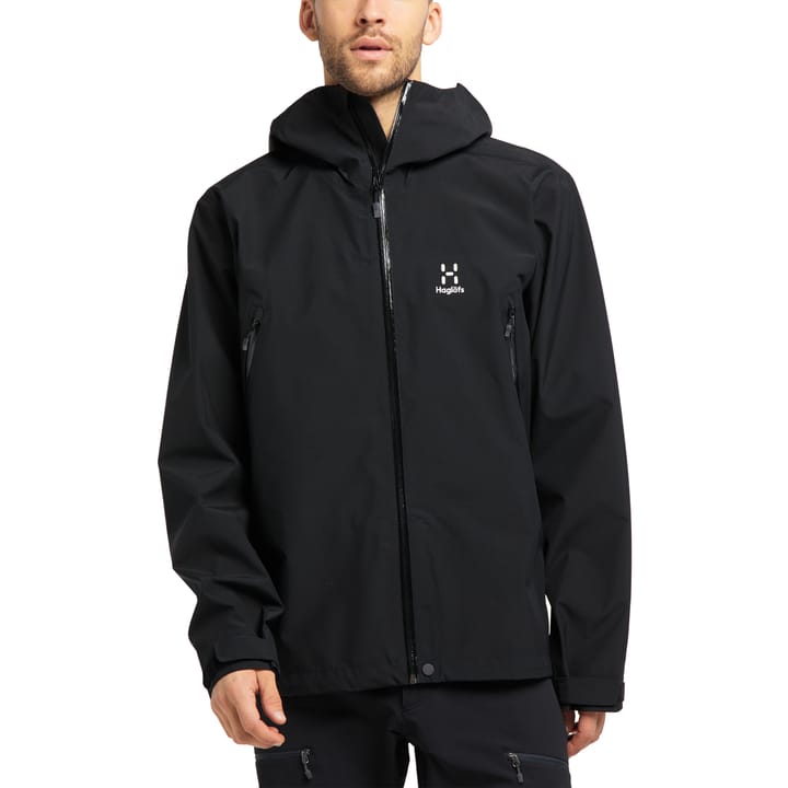 Haglöfs Men's Roc Gore-Tex Jacket True Black Haglöfs Haglöfs Men's Roc Gore-Tex Jacket True Black Haglöfs