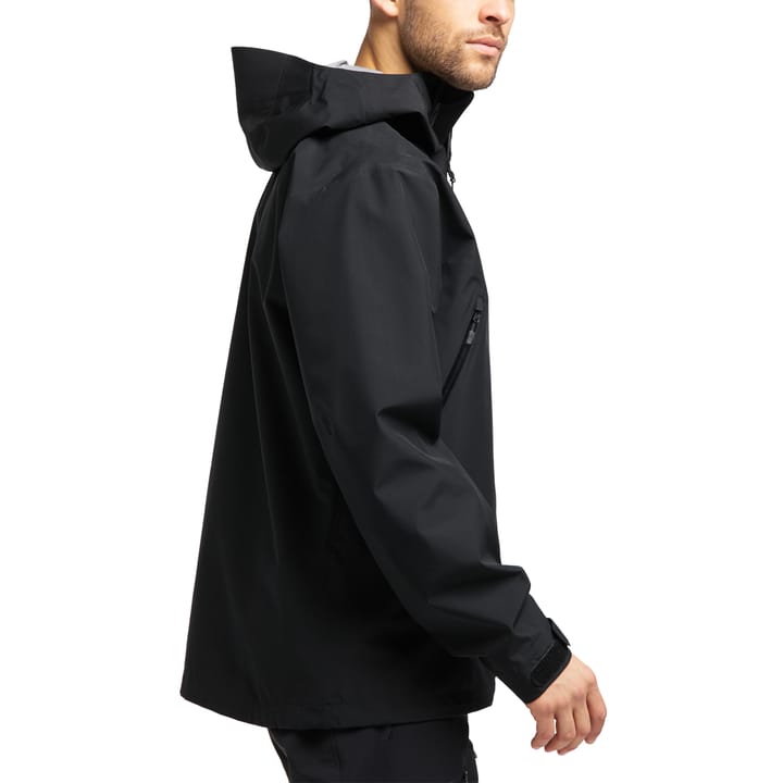 Men's Roc Gore-Tex Jacket True Black Haglöfs