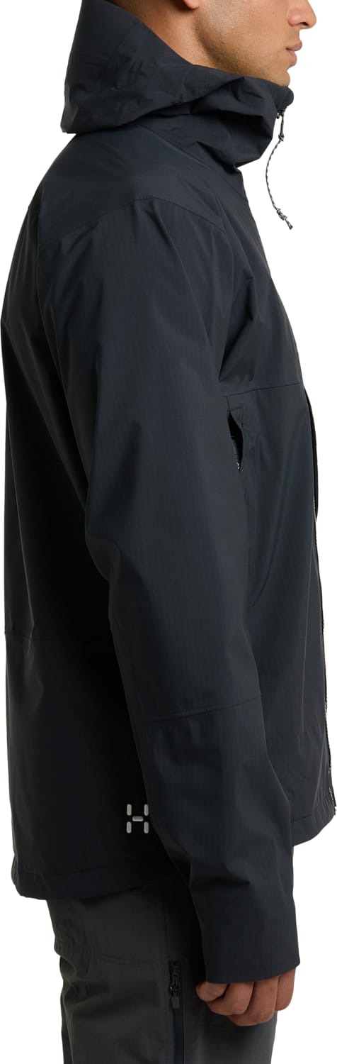 Men's ROC Mono Proof Jacket True Black Haglöfs