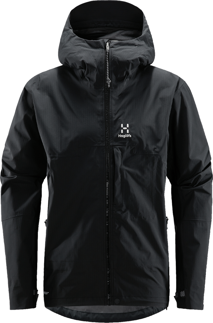 Men's ROC Mono Proof Jacket True Black Haglöfs