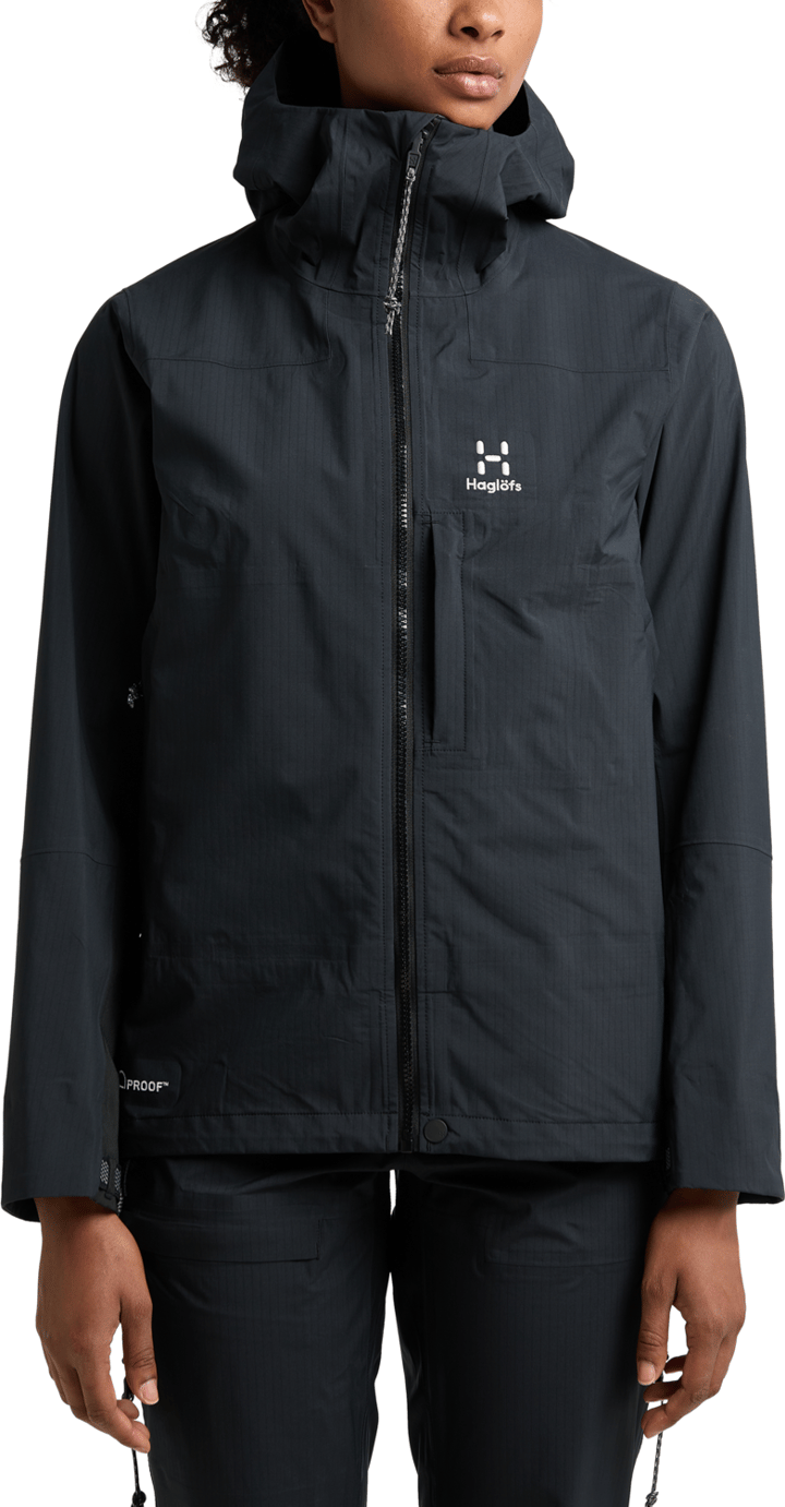 Women's ROC Mono Proof Jacket True Black Haglöfs