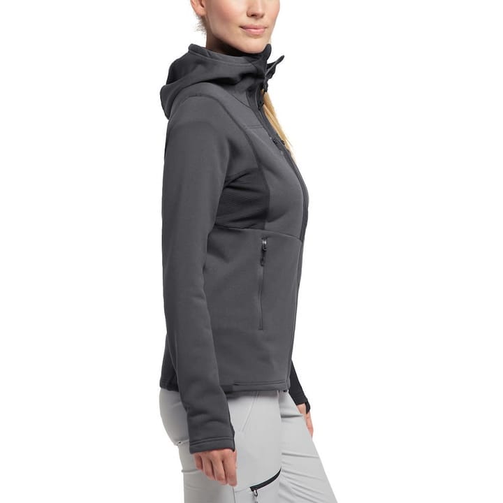 Haglöfs Roc Nordic Mid Hood Women's Magnetite Haglöfs Haglöfs Roc Nordic Mid Hood Women's Magnetite Haglöfs