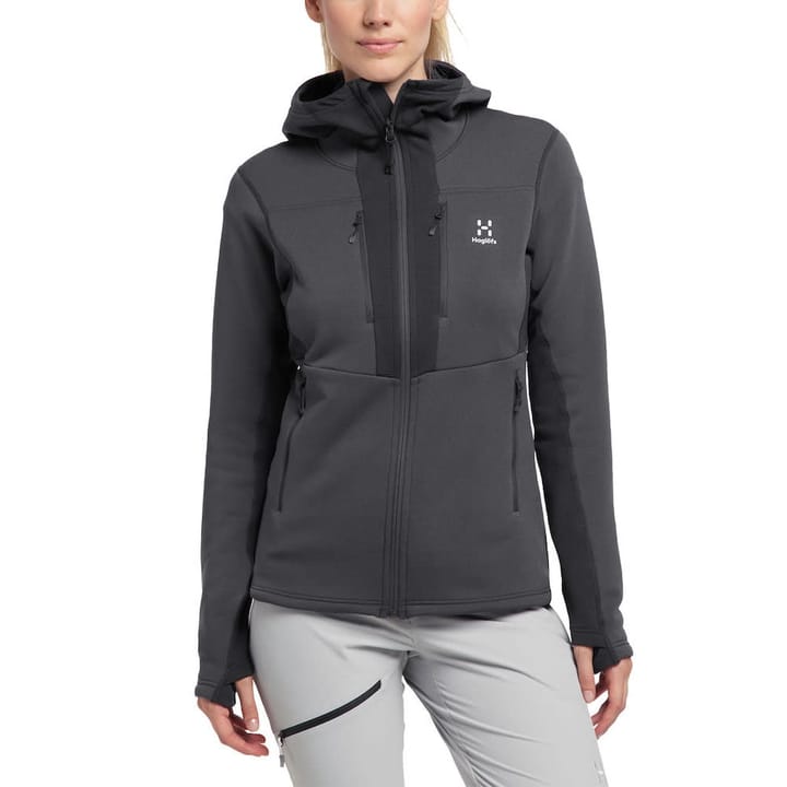 Haglöfs Roc Nordic Mid Hood Women's Magnetite Haglöfs Haglöfs Roc Nordic Mid Hood Women's Magnetite Haglöfs