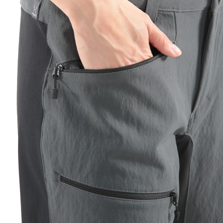 Haglöfs Women's Rugged Flex Pant Magnetite/True Black Regular Haglöfs