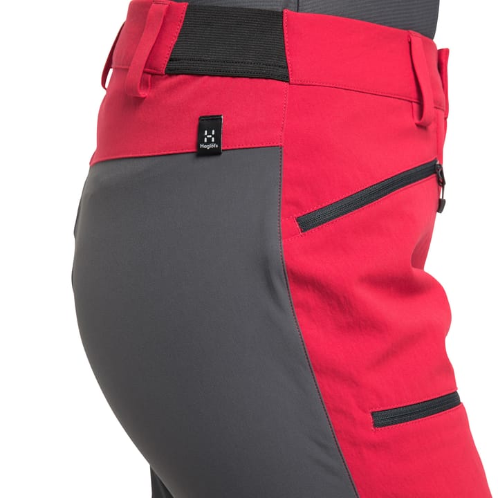 Haglöfs Women's Rugged Flex Pant Scarlet Red/Magnetite Regular Haglöfs