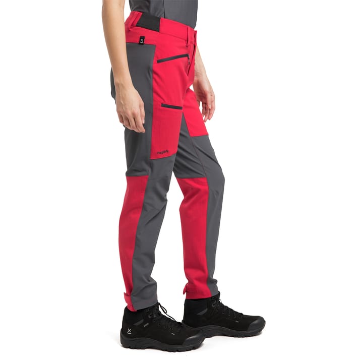 Haglöfs Women's Rugged Flex Pant Scarlet Red/Magnetite Regular Haglöfs