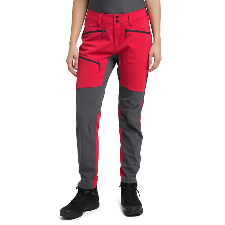 Haglöfs Women's Rugged Flex Pant Scarlet Red/Magnetite Regular Haglöfs