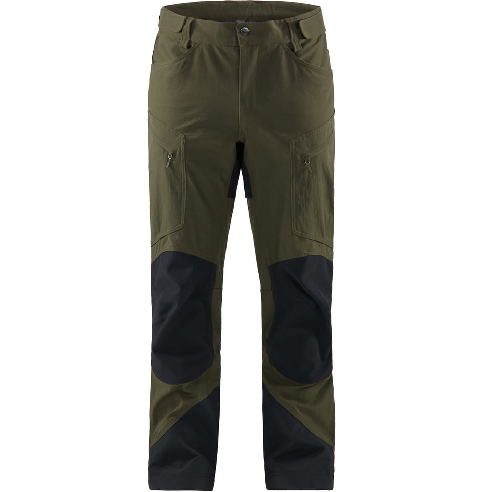 Men's Rugged Mountain Pant True Black Solid Regular