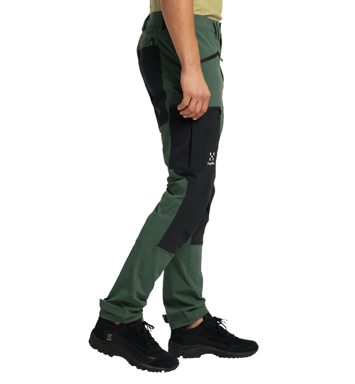 Men's Rugged Slim Pant Fjell Green/True Black Haglöfs