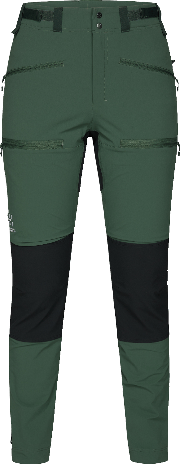 Women's Rugged Slim Pant Fjell Green/True Black