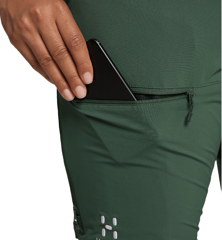 Women's Rugged Standard Pant Fjell Green/True Black Haglöfs