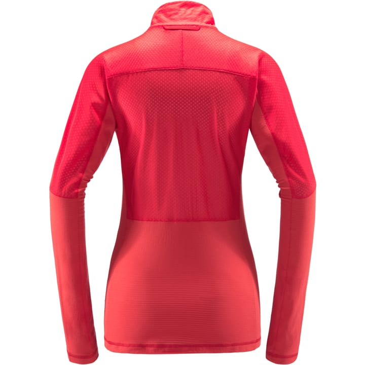 Sirro Mid Jacket Women Hibiscus Red Haglöfs