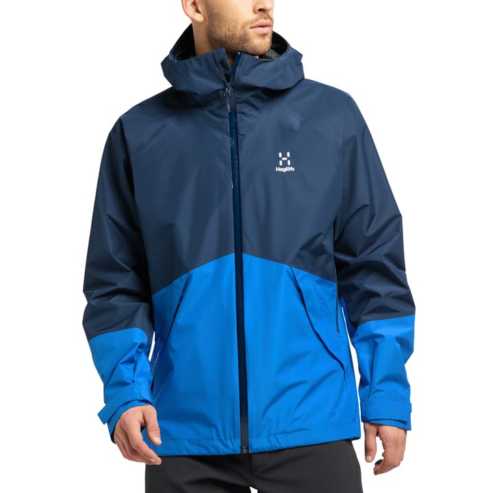 Haglöfs Men's Skuta Jacket Tarn Blue/Storm Blue Haglöfs Haglöfs Men's Skuta Jacket Tarn Blue/Storm Blue Haglöfs