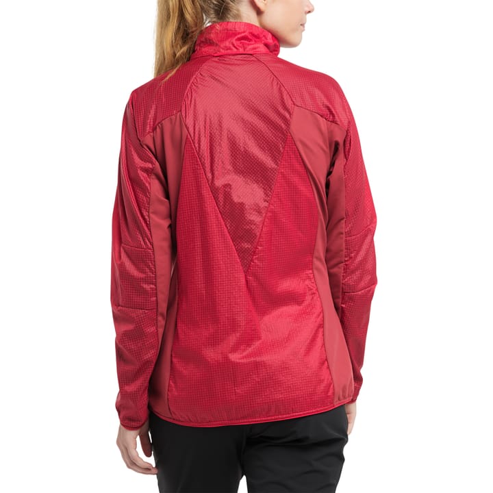 Haglöfs Summit Hybrid Jacket Women Hibiscus Red/Brick Red Haglöfs