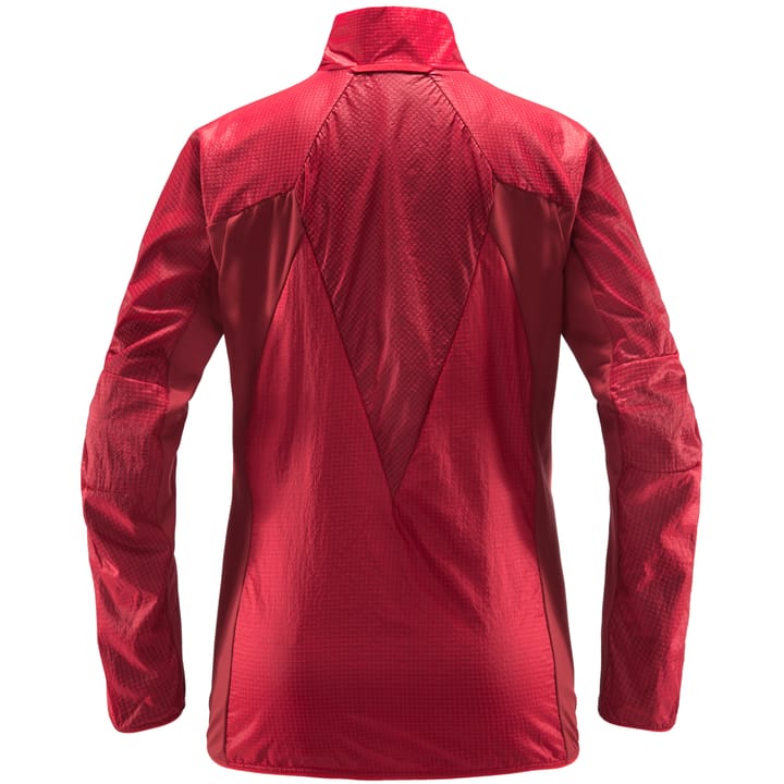 Haglöfs Summit Hybrid Jacket Women Hibiscus Red/Brick Red Haglöfs