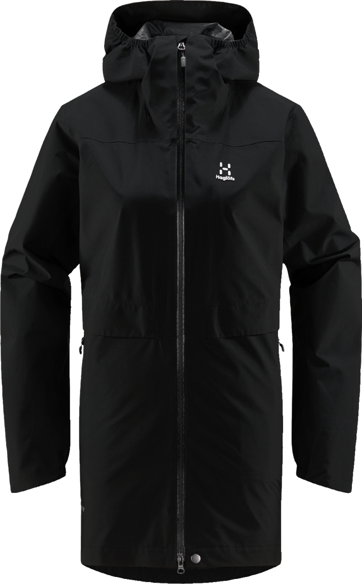 Women's Wilda Gore-Tex Parka True Black Haglöfs