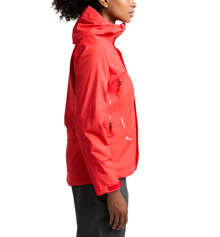 Haglöfs Women's Astral GORE-TEX Jacket Poppy Red Haglöfs