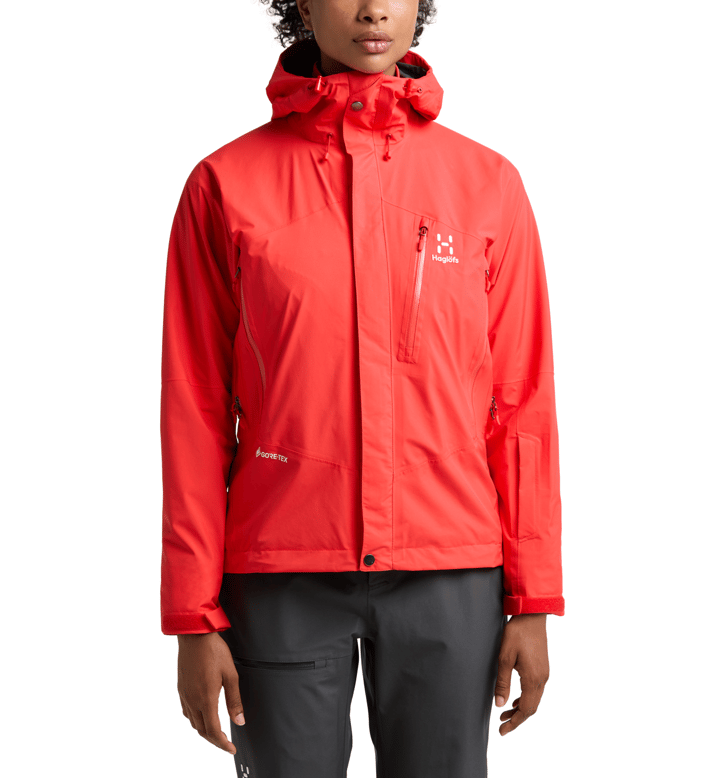 Haglöfs Women's Astral GORE-TEX Jacket Poppy Red Haglöfs