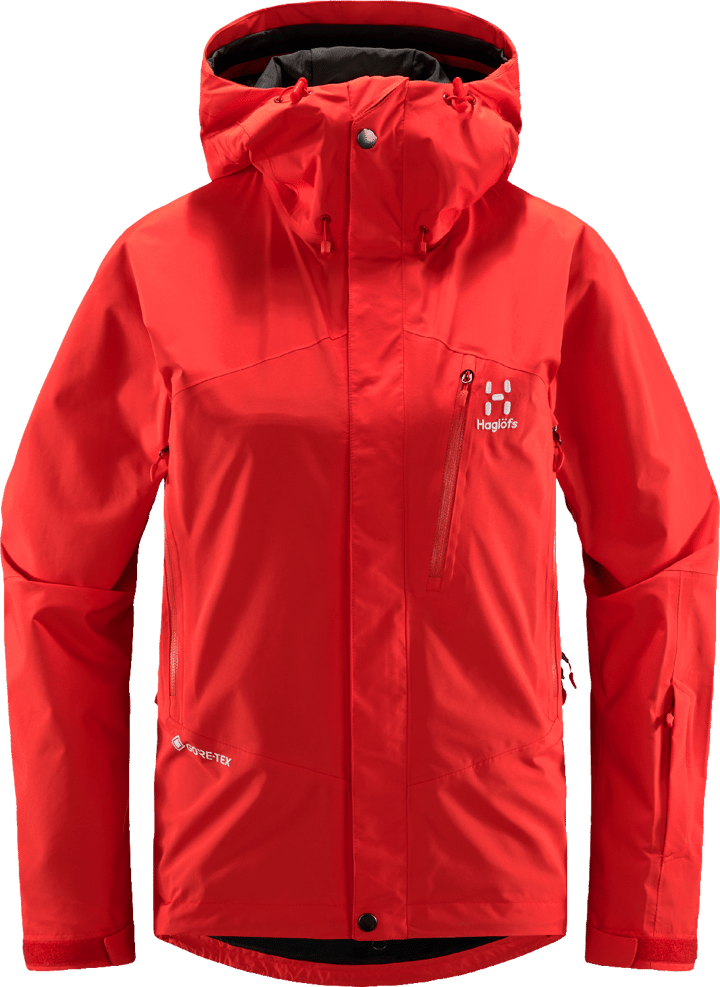 Haglöfs Women's Astral GORE-TEX Jacket Poppy Red Haglöfs