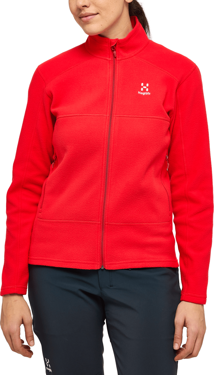 Haglöfs Women's Buteo Mid Jacket Poppy Red Haglöfs