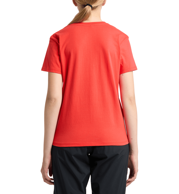 Women's Camp Tee Poppy Red Haglöfs