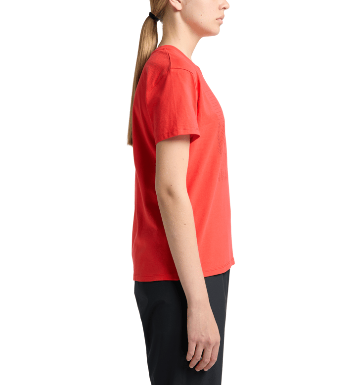 Women's Camp Tee Poppy Red Haglöfs