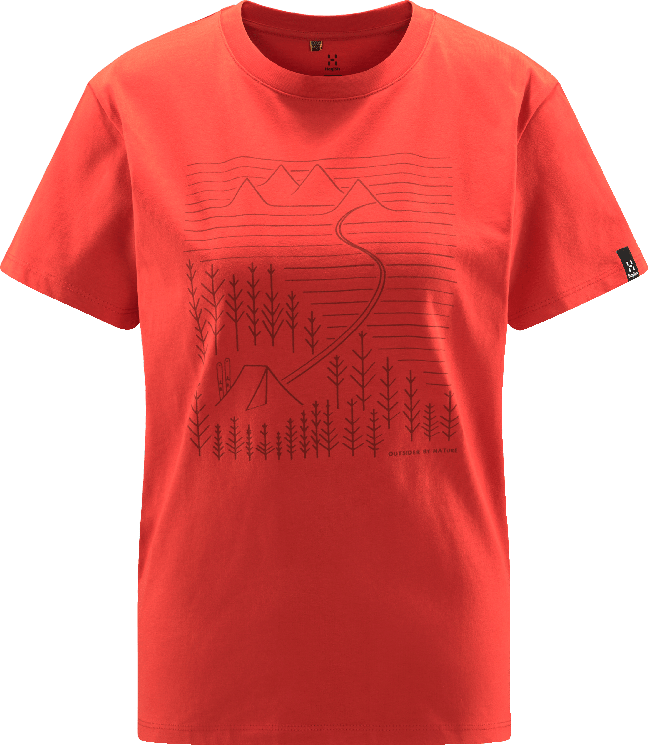 Women's Camp Tee Poppy Red