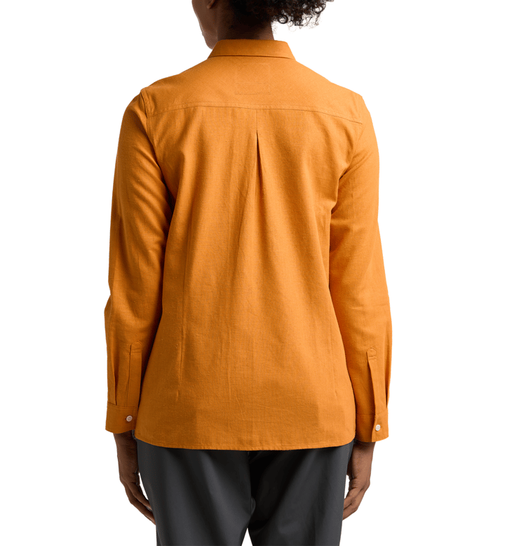 Women's Curious Hemp Shirt Desert Yellow Haglöfs