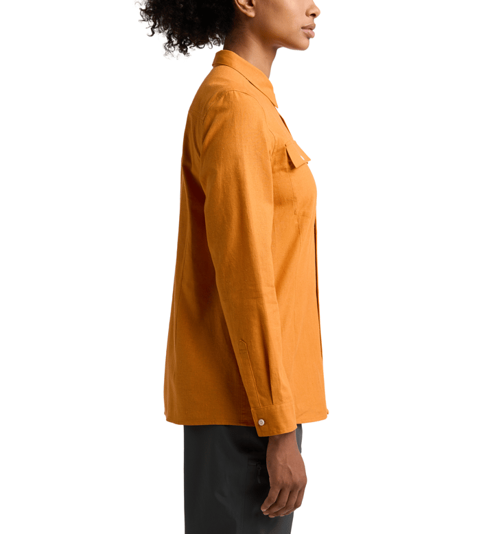 Haglöfs Women's Curious Hemp Shirt Desert Yellow Haglöfs