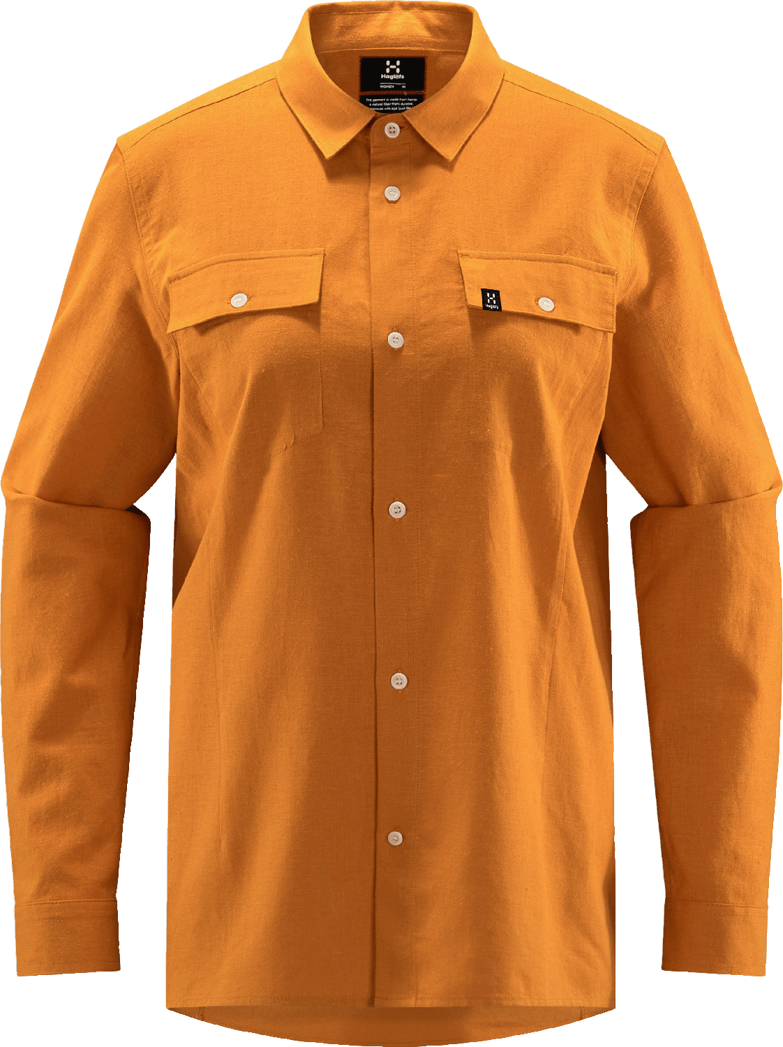 Women's Curious Hemp Shirt Desert Yellow