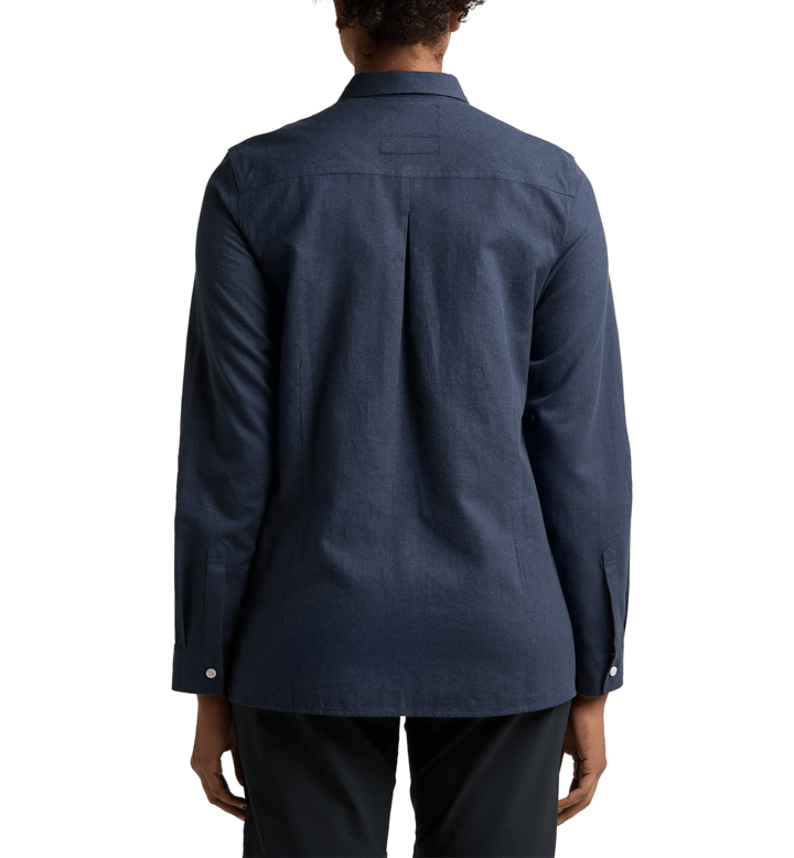 Haglöfs Women's Curious Hemp Shirt Tarn Blue Haglöfs