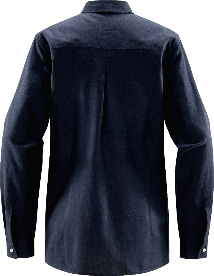 Haglöfs Women's Curious Hemp Shirt Tarn Blue Haglöfs
