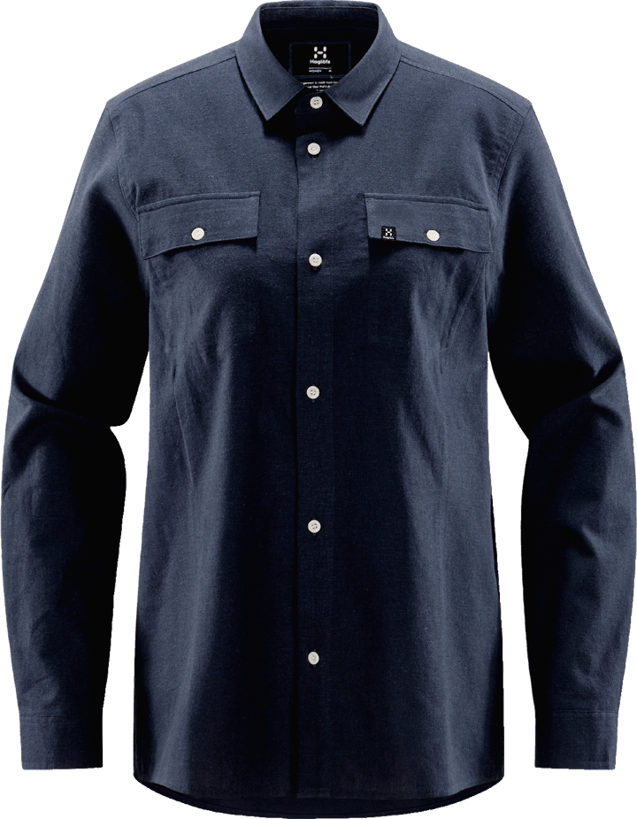 Women's Curious Hemp Shirt Tarn Blue Haglöfs