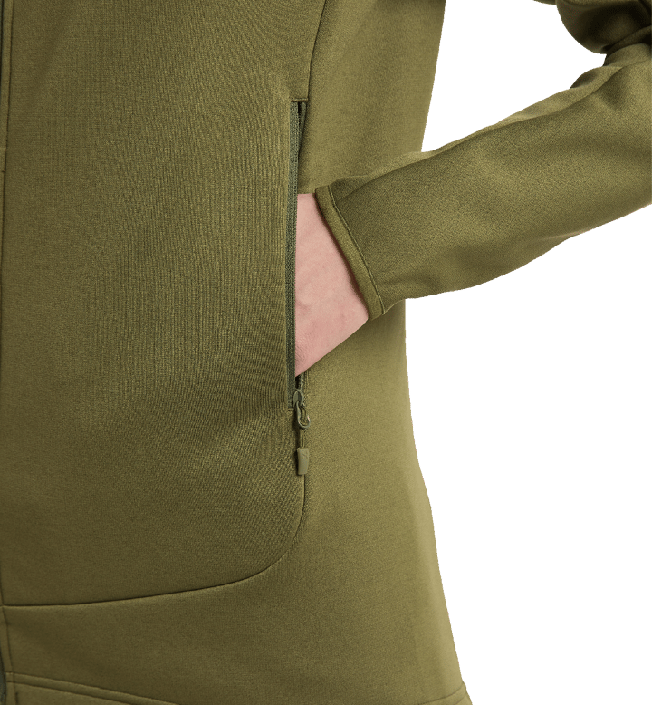 Haglöfs Women's Frost Mid Hood Olive Green Haglöfs