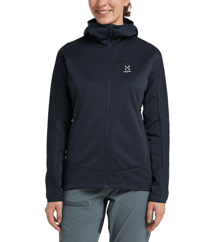 Haglöfs Women's Frost Mid Hood Tarn Blue Haglöfs