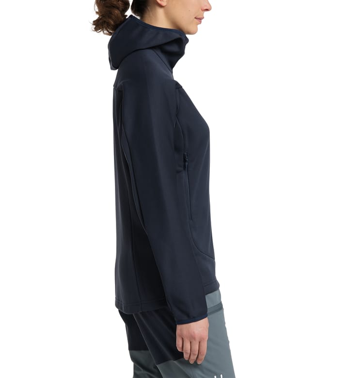 Haglöfs Women's Frost Mid Hood Tarn Blue Haglöfs