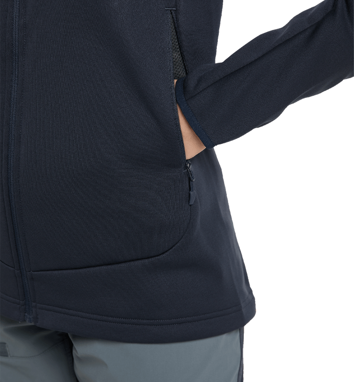 Haglöfs Women's Frost Mid Hood Tarn Blue Haglöfs