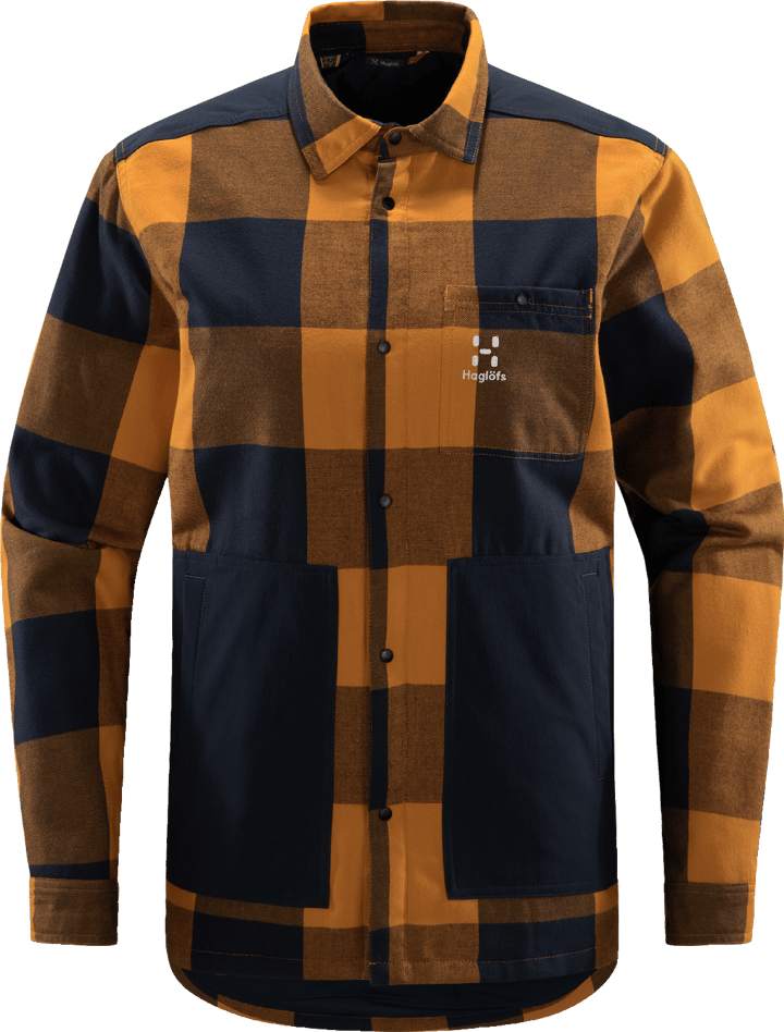 Haglöfs Women's Insulated Timmer Shirt Desert Yellow/Tarn Blue Haglöfs