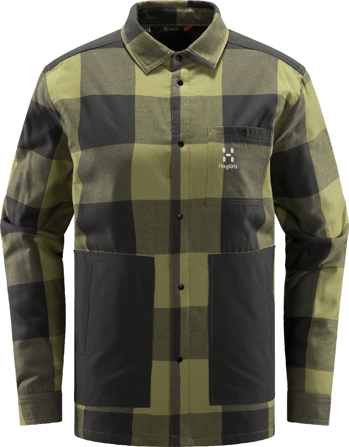 Haglöfs Women's Insulated Timmer Shirt Thyme Green/Magnetite