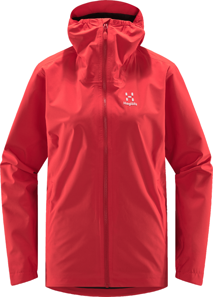 Haglöfs Women's Korp Proof Jacket Poppy Red Haglöfs