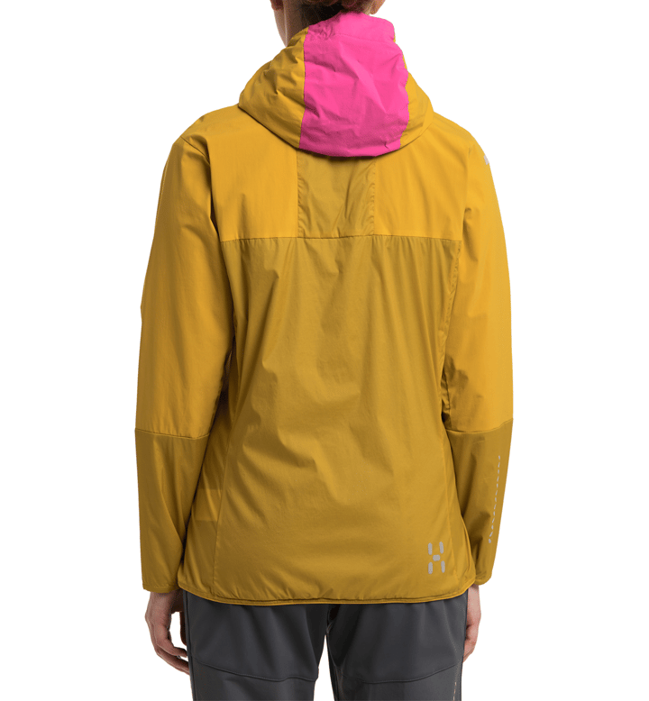 Women's L.I.M Alpha Hood Ultra Pink/Autumn Leaves Haglöfs