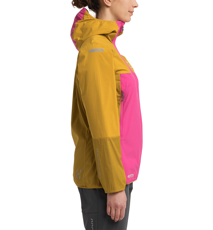 Women's L.I.M Alpha Hood Ultra Pink/Autumn Leaves Haglöfs