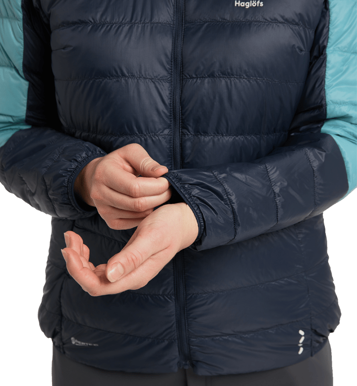 Haglöfs Women's L.I.M Down Hood Tarn Blue/Frost Blue Haglöfs