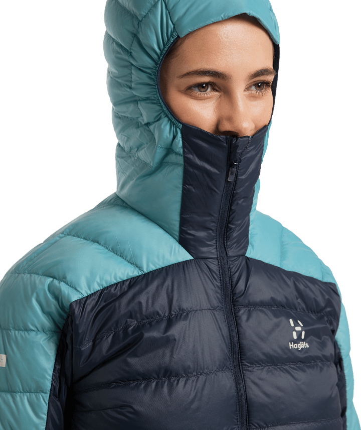 Haglöfs Women's L.I.M Down Hood Tarn Blue/Frost Blue Haglöfs