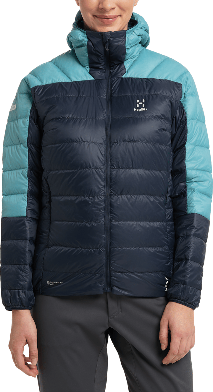 Haglöfs Women's L.I.M Down Hood Tarn Blue/Frost Blue Haglöfs