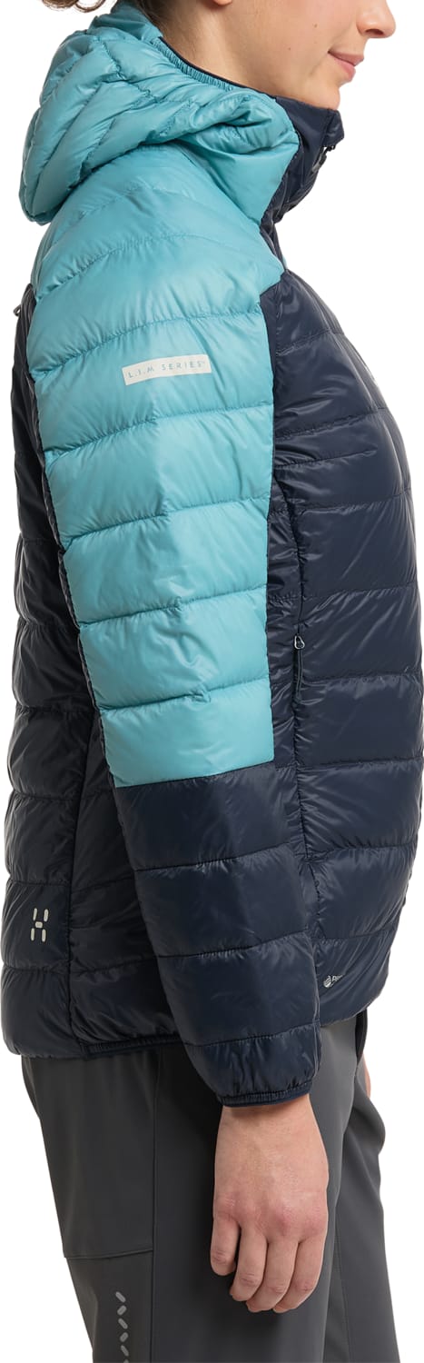 Haglöfs Women's L.I.M Down Hood Tarn Blue/Frost Blue Haglöfs