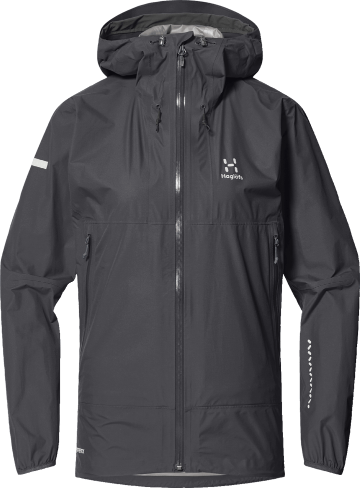 Women's L.I.M Gore-Tex II Jacket Magnetite Haglöfs