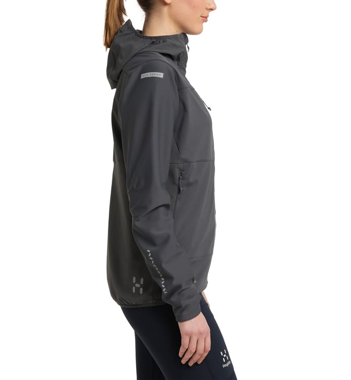 Haglöfs Women's L.I.M Hybrid Softshell Jacket Magnetite/Concrete Haglöfs Haglöfs Women's L.I.M Hybrid Softshell Jacket Magnetite/Concrete Haglöfs