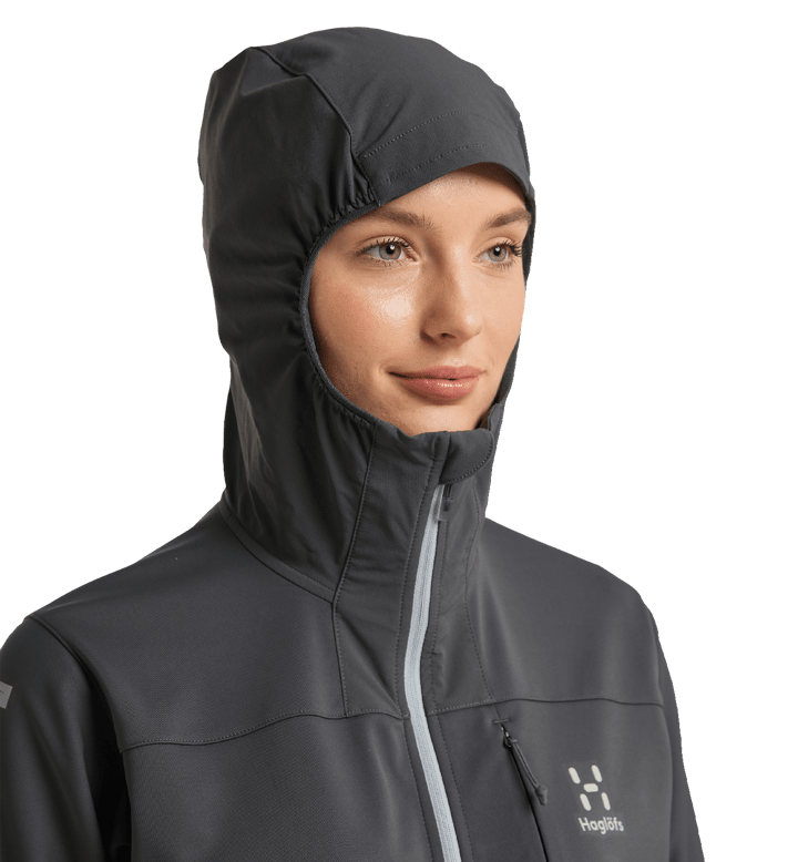 Haglöfs Women's L.I.M Hybrid Softshell Jacket Magnetite/Concrete Haglöfs Haglöfs Women's L.I.M Hybrid Softshell Jacket Magnetite/Concrete Haglöfs